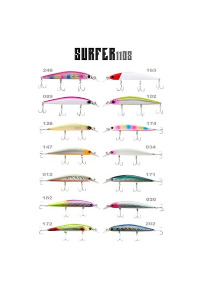 Fujin Surfer 110s 20gr 11cm 030 Pink Head Shiny Maket Balık