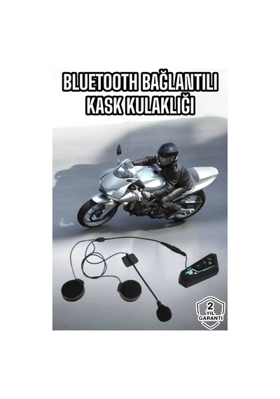 Kask Kulaklığı Motosiklet Intercom Interkom Dinleme Konuşma Özellikli Su Geçirmez 91584587