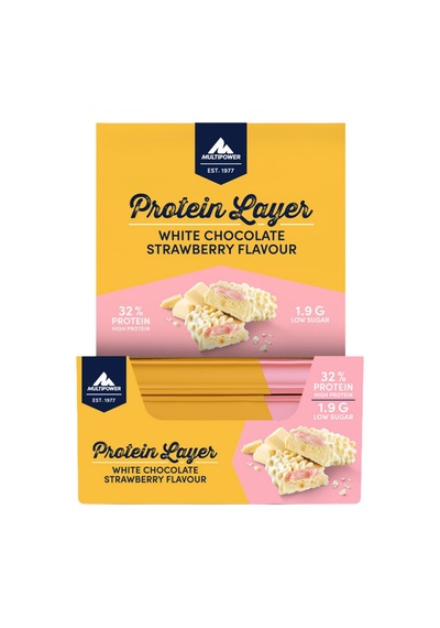 Multipower Protein Layer  Beyaz Çikolata - 18 x 50 G