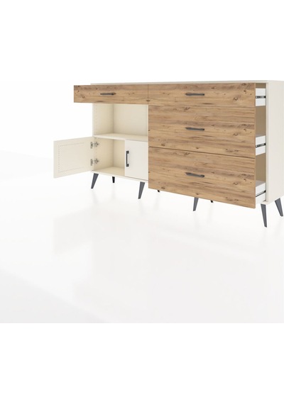 Arges Konsol Tek Raflı 4 Çekmeceli 2 Kapaklı 176x30x99 Aytaşı-ayt Aytaşı-aytaşı/çam Arges Konsol Tek Raflı 4 Çekmeceli 2 Kapaklı 176x30x99 Aytaşı-ayt Aytaşı-aytaşı/çam
