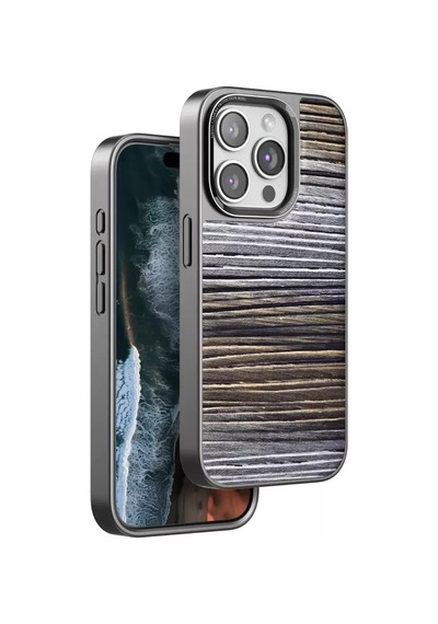 Venco Apple İphone 15 Pro Wave Kapak - Sarı