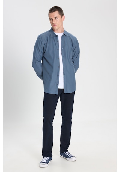 Wrangler Regular Fit Normal Kesim Pamuk İndigo Gömlek W242585315 İndigo