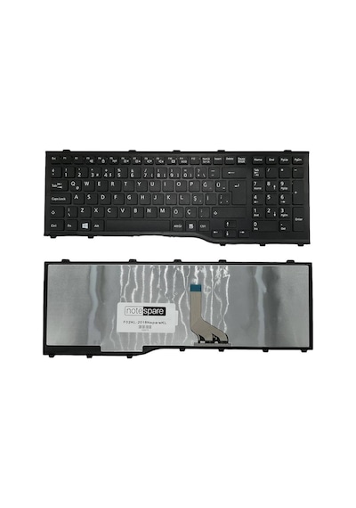 Fujitsu  Siemens Uyumlu  İle  Lifebook A532, A562, Ah532, Ah562 Notebook Klavye Siyah Tr