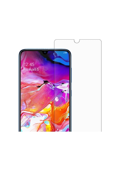 Samsung Uyumlu Galaxy A70 Kırılmaz Ekran Koruyucu Temperli Cam