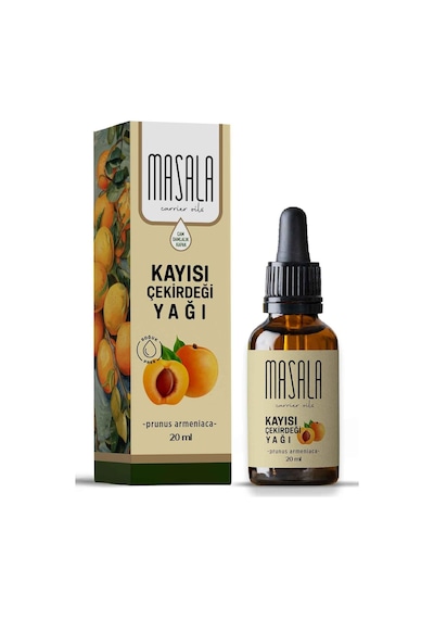Saf Kayısı Çekirdeği Yağı 20 Ml. Apricot Kernel Oil Soğuk Pres 0.3 ML