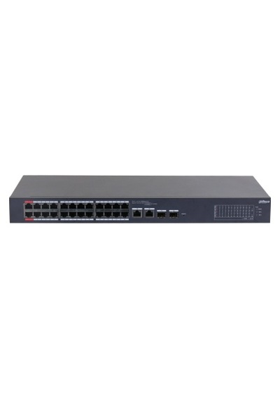 Dahua Dh-cs4226-24et-240 26 Port 24xfe-2xge/sfp Yönetilebilir Megabit 240w Poe Siwtch