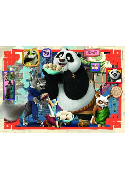 Clementoni 24 Maxi Parça Puzzle Kung Fu Panda