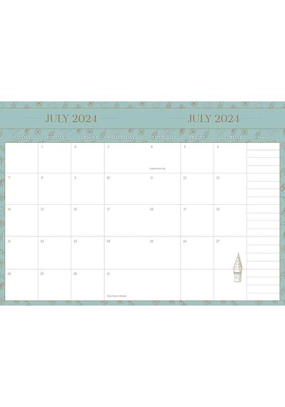 Lexroo Harry Potter 2024-2025 Academic Year Planner Çok Renkli