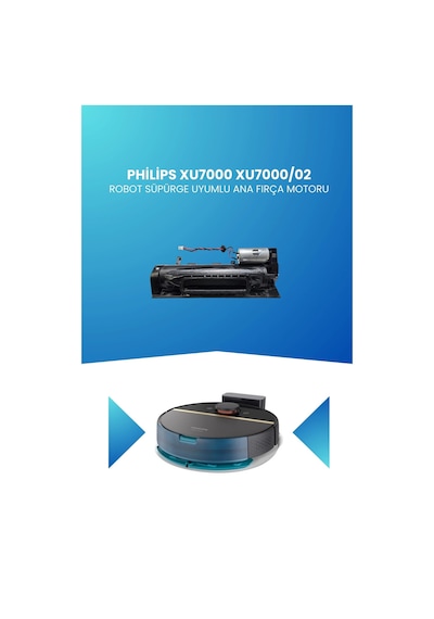 Philips Xu7000 Robot Süpürge Uyumlu Ana Fırça Motoru Xu7000/2