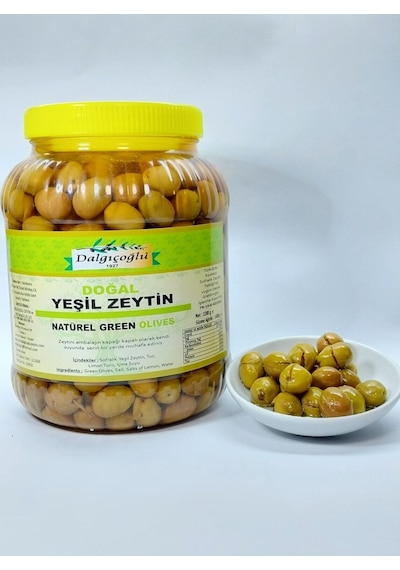 Dalgıçoğlu Taze Kırma Ayvalık Yeşil Zeytin 1590 G