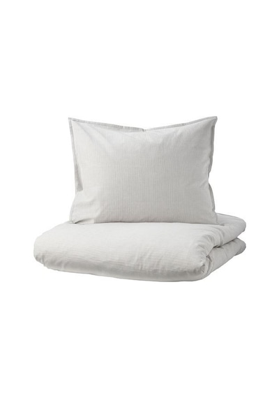 Ikea Bergpalm Tek Kişilik Nevresim Takımı 150 X 200 Cm Gri