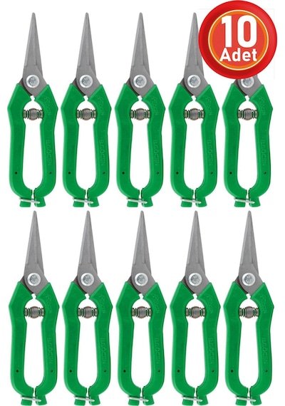 Bağ Makası 19 Cm 10 Adet