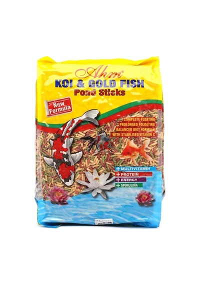 Koi Goldfish Mix Pond Sticks 1 Kg Balık Yemi