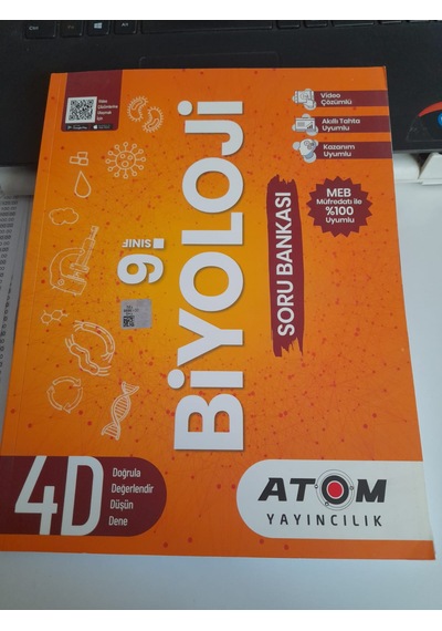 Atom 9.sınıf Biyoloji Soru Bankası