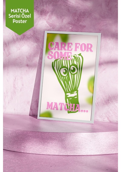 Mim And More X Luminara Studio Care For Some Matcha Poster