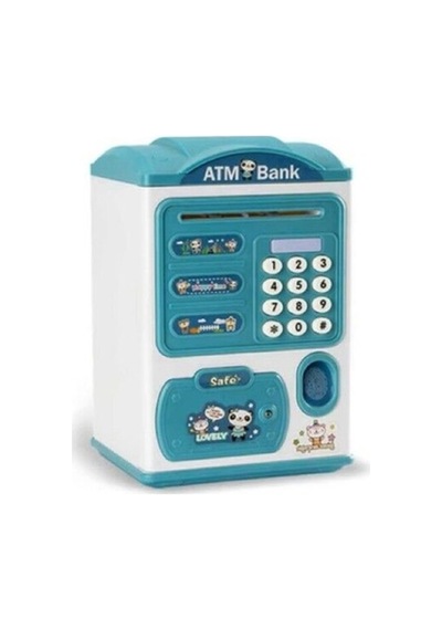 Yeşil Parmak Izi Ve Şifreli Elektronik Atm Kumbara Otomatik Para Çekme Özellikli, Güvenli Çocuk Kumbarası - 881985231