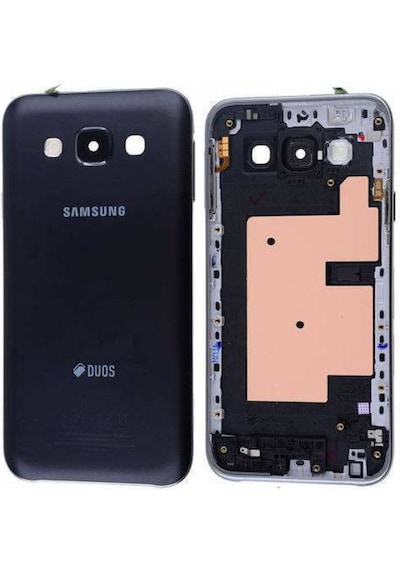 Gmr Samsung Galaxy Uyumlu E5 E500 Kasa Kapak Siyah