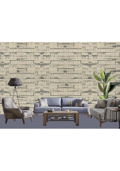 Kendinden Yapışkanlı Kreatif 70X38 Cm Duvar Kağıdı Paneli Nw112