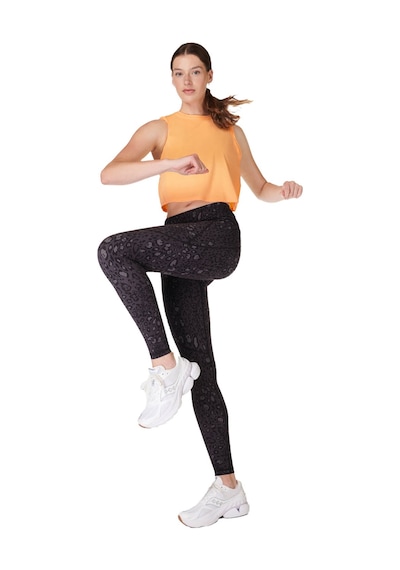 Sweaty Betty Power 7/8 Kadın Koşu Taytı SiYAH Siyah