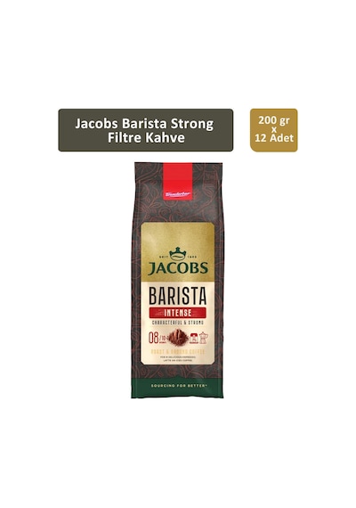 Jacobs Barista Strong Filtre Kahve 12 x 200 G