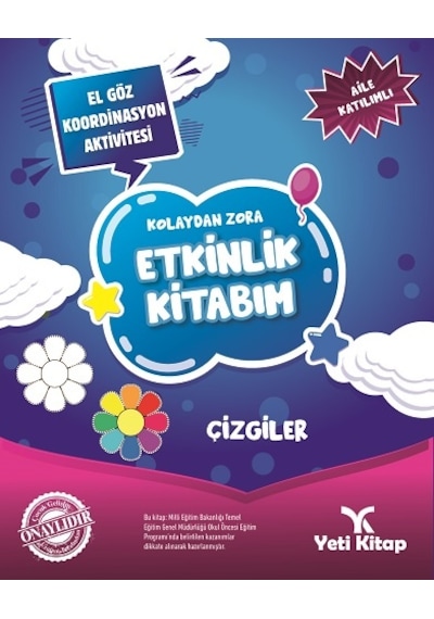 Kolaydan Zora Çizgiler Kitabım