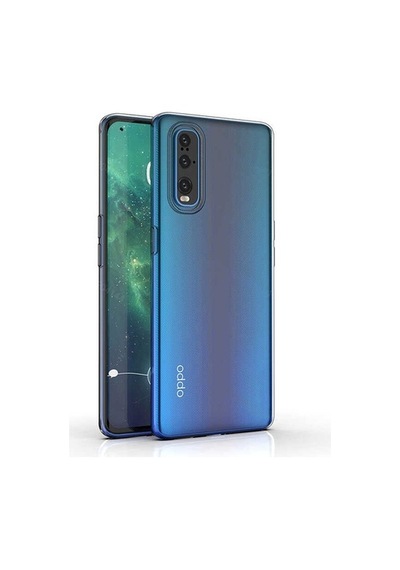 Oppo Uyumlu Reno 3 Pro 5G Kılıf Zore Süper Silikon Kapak-Renksiz