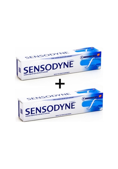 Sensodyne F Florürlü Diş Macunu 100 ML x 2