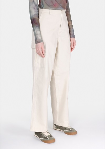 Colin's Colins Regular Fit Yüksel Bel Geniş Paça Kadın Bej Pantolon Cl1073981 Q1.v1 Lbg Lıght Beıge Bej