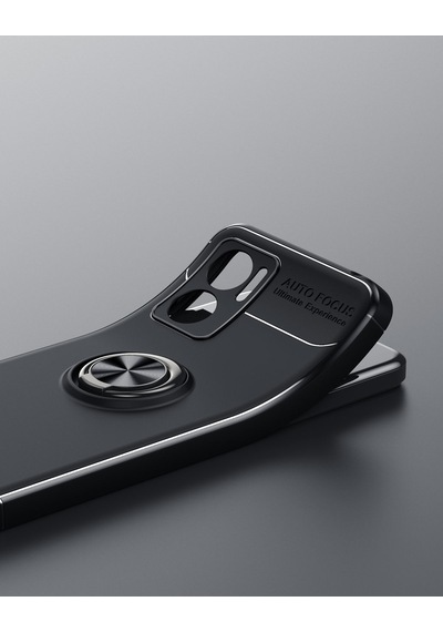 Xiaomi Redmi Note 11e Kılıf Zore Ravel Silikon Kapak Mavi