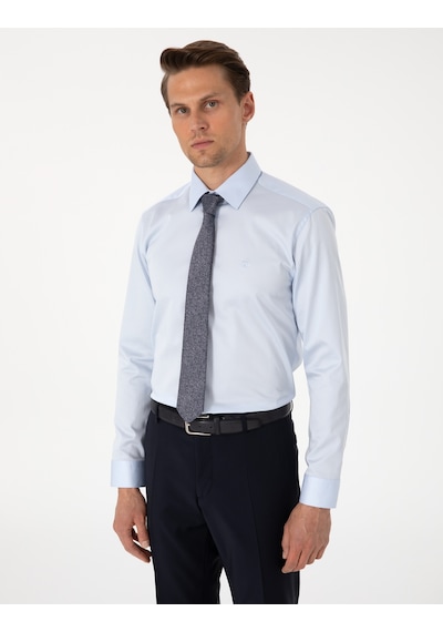 Pierre Cardin Erkek Açık Mavi Gömlek Basic 50305127-vr003
