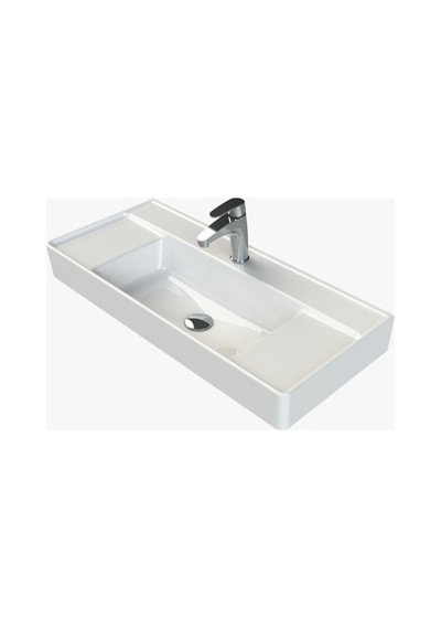 Cerastyle Sharp 85 X 38 Cm Etajer Uyumlu, Kullanışlı 508 Yeşil