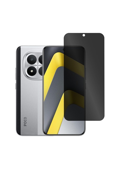 Microcase Xiaomi Poco M8 Pro Privacy Gizlilik Filtreli Tam Kaplayan Tempered Cam-al3125