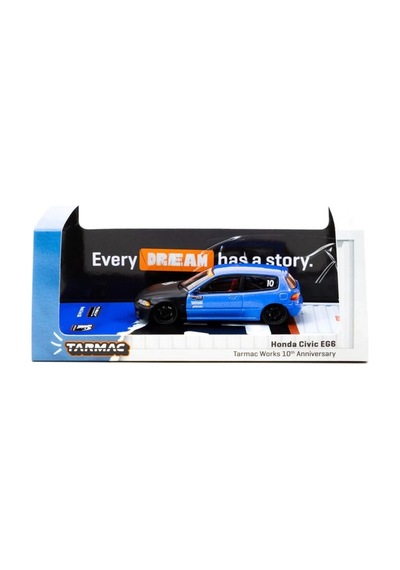 Tarmac Works 1/64 Honda Civic Eg6 Tarmac Works 10th Anniversary Diğer