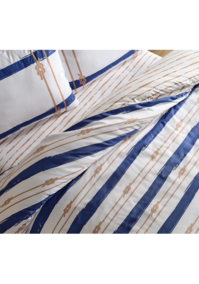 Marine Nevresim Takımı Serene Tek King Size - Beyaz