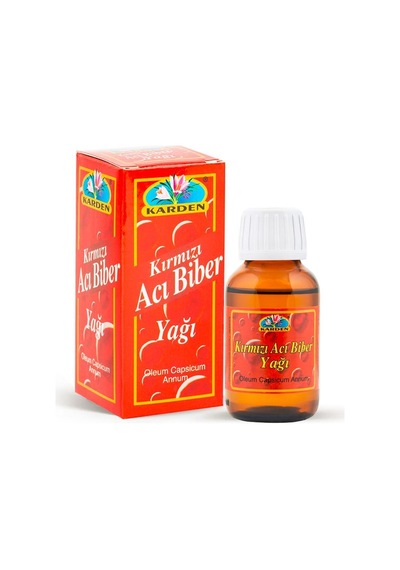 Karden Kırmızı Acı Biber Yağı 50 ML