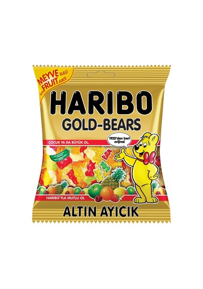 Haribo Yumuşak Şeker 160 G Ayıcık - Sevimli Ayıcık Şekerleri 5'li Avantaj Paketi - 5 Adet Tarı