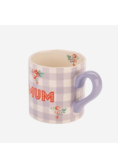 Mum Pötikare Lila Stoneware Kupa 240 Ml