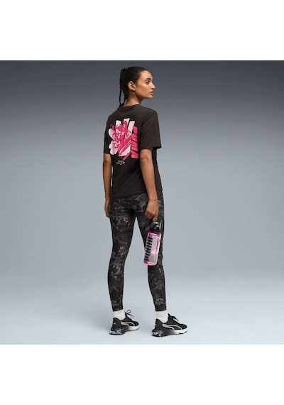 Puma Cat Graphıc Kadın Antrenman Tişörtü 528490 01 Siyah