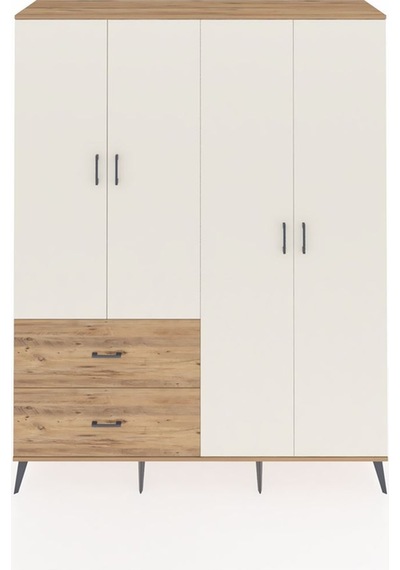 Hyperion Gardrop 4 Raflı 2 Çekmeceli 2 Askılı 176x44x221 Çam-aytaşı/çam Aytaşı/çam Hyperion Gardrop 4 Raflı 2 Çekmeceli 2 Askılı 176x44x221 Çam-aytaşı/çam Aytaşı/çam