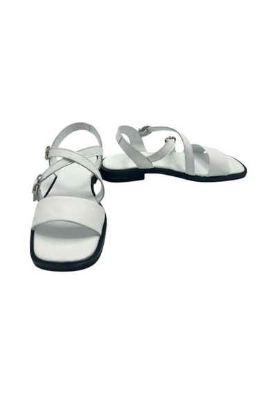 Kemal Tanca 874 K-201 Kadın Sandalet Beyaz