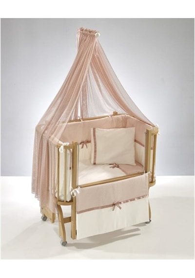 Meltem Kids Mood Pembe Pamuklu Bebek Uyku Seti 50 x 90 CM Pembe