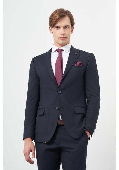 İmza Koyu Lacivert Armürlü Mono Yaka Tam Astar Esnek 6 Drop Slim Fit Classic Takım Elbise 1001245175 Koyu Lacivert İmza Koyu Lacivert Armürlü Mono Yaka Tam Astar Esnek 6 Drop Slim Fit Classic Takım Elbise 1001245175 Koyu Lacivert