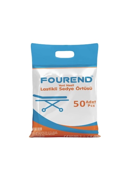 Fourend Yeni Nesil Lastikli Sedye Örtüsü 80x220 50 Adet