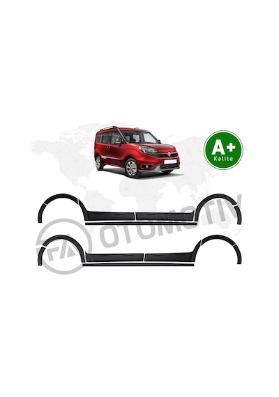 Fiat Doblo Dodik Seti 14 Parça 2015 2022 Model