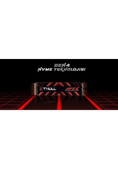 Thull Apex THL-M2PCİE-APXG4X4/1TB 1 TB M2 NVMe PCIe G4X4 Gen 4 SSD