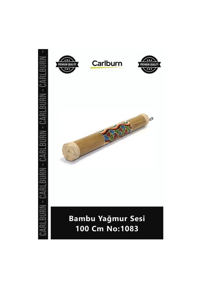 Özel Üretim Doğal El Yapımı Egzotik Enstrüman Meditasyon Terapi Bambu Yağmur Sesi 100 Cm No1083