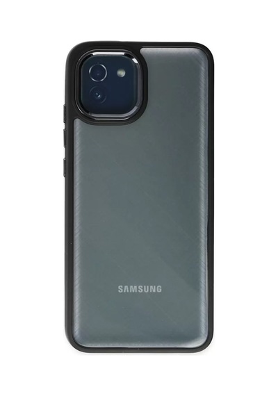 Newface Samsung Galaxy A03 Kılıf Dora Kapak - Siyah