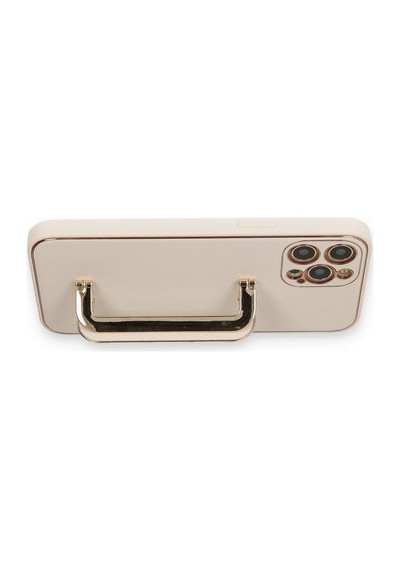 Newface - 863 - İphone 12 Pro Kılıf Coco Elit Kapak - Edntrend - - Gold