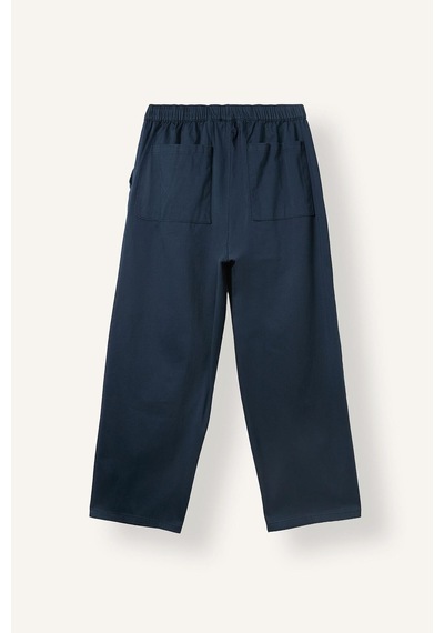 Defacto Ultra Yumuşak Baggy Fit Pile Detaylı Basic Pantolon H3865ax26aunv146 Lacivert-nv146