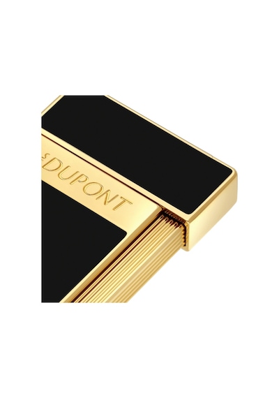 S.t. Dupont Lacquered Slimmy Siyah Puro Çakmağı 28222